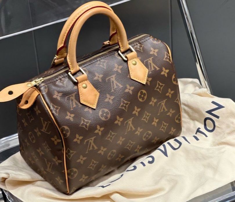 Louis Vuitton Speedy, Armani jeans, оригинална
