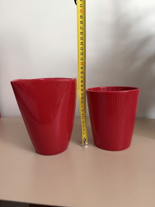 8 ghivece de flori din ceramica