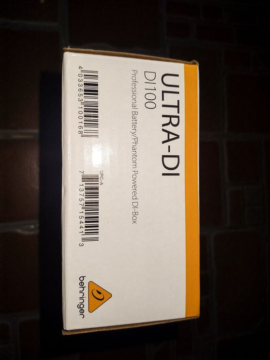 Торг! Новый Активный Behringer DI-Бокс — Ultra-DI DI100