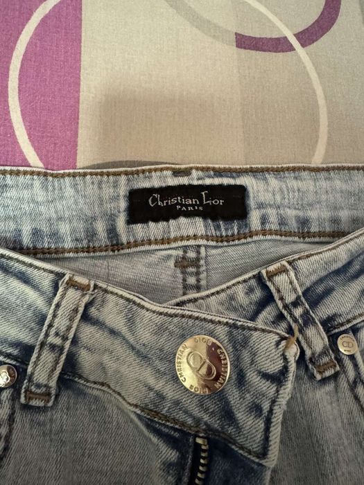 Сини дънки Dior.