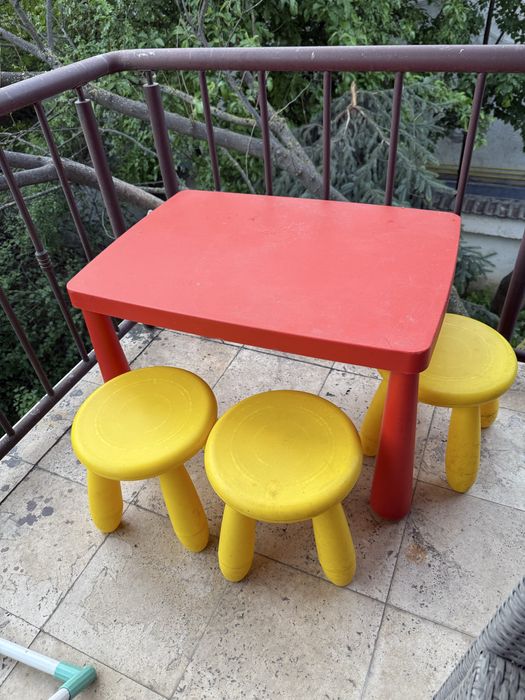 Masa copii ikea + scaune