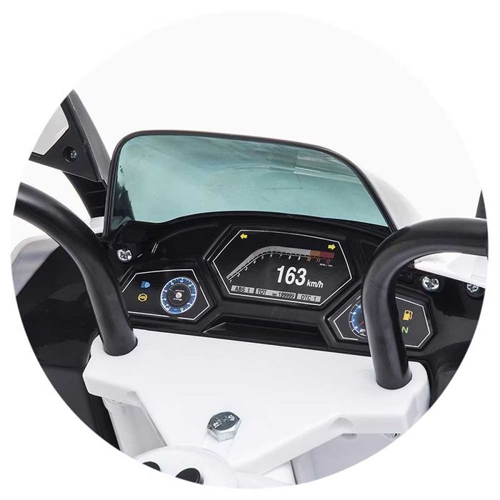 Motocicleta electrica, Chipolino, Police, white