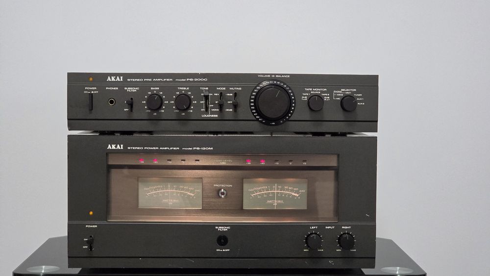 Amplificator Akai PS-120C + Pre Amplificator Akai PS-200C
