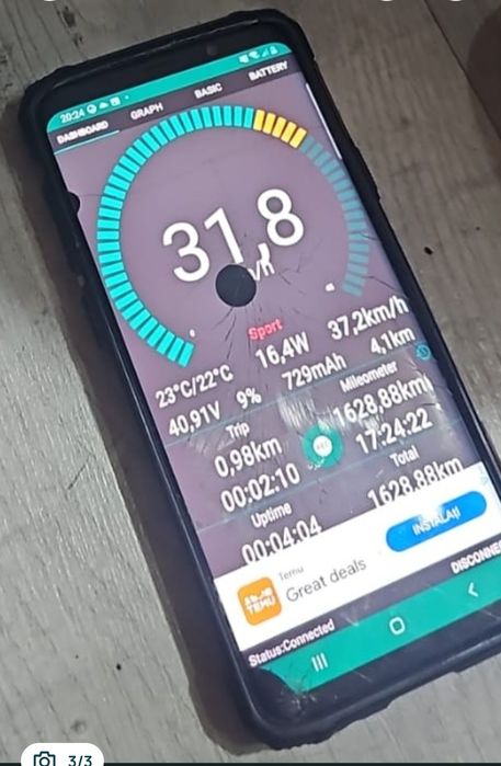 Trotineta in stare buna