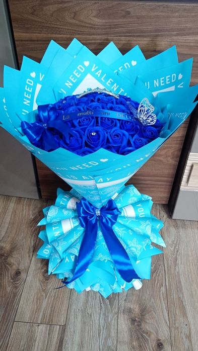 Buchete de trandafiri din săpun