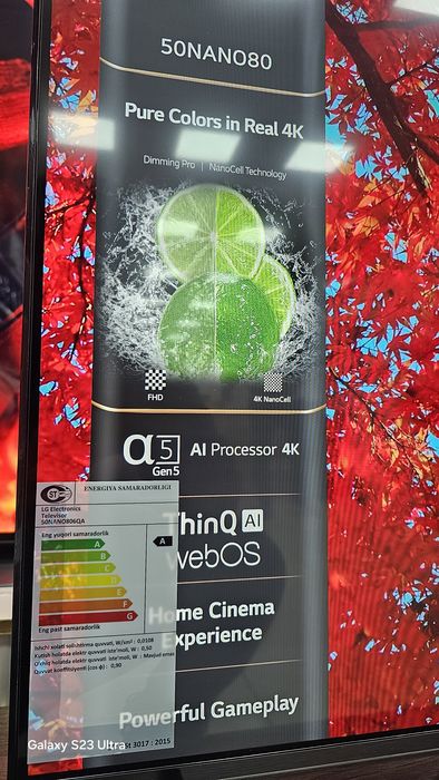 Телевизор LG50NANO806QB NEW  Smart 4k mejik pult