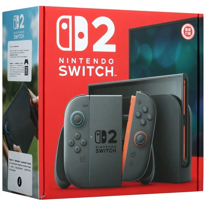 Nintendo switch 2+одна игра на выбор в подарок