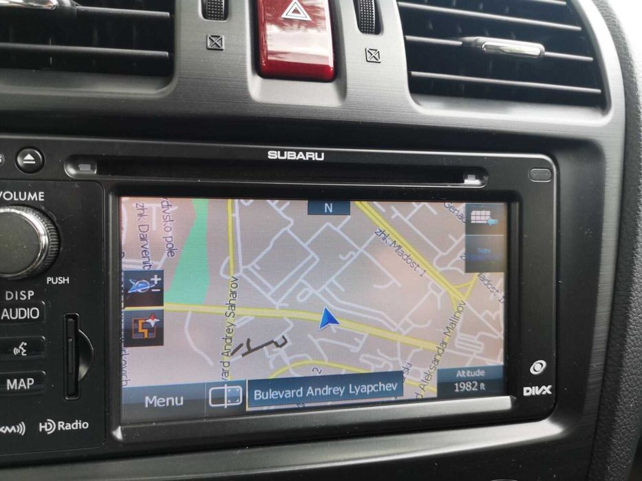 2022 Ново Subaru Оригинална Сд Карта Gen1 Europe Turkey Навигационна