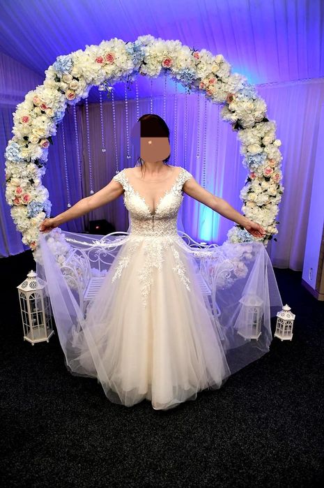 Aranjament Decor Arcada Flori Evenimente Nunta Botez