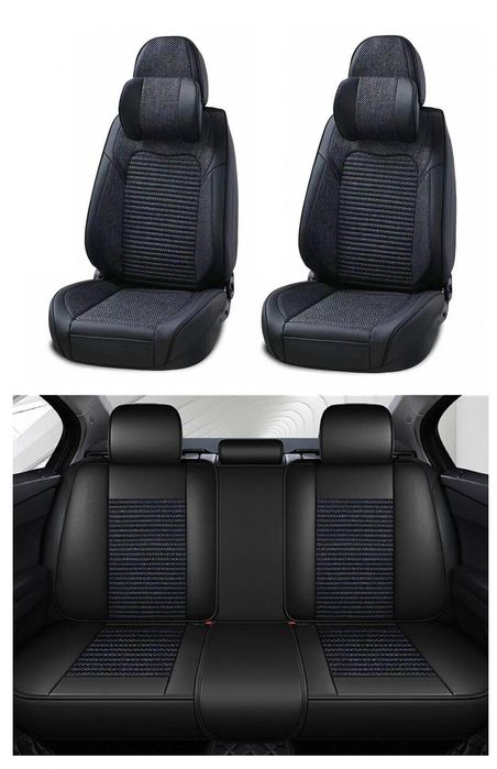 Пълен комплект универсална тапицерия, калъфи за автомобилни седалки лу