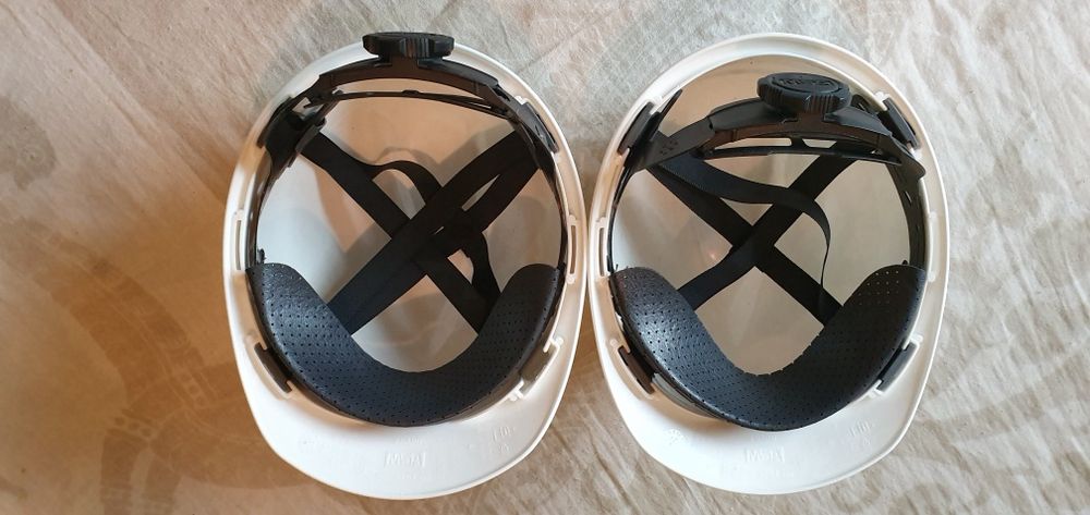 Cască de protecție reglabilă MSA V-Gard alba 1 bucata NOUA