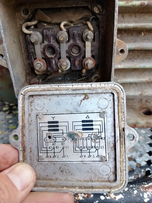 Електромотор трифазен монофазен