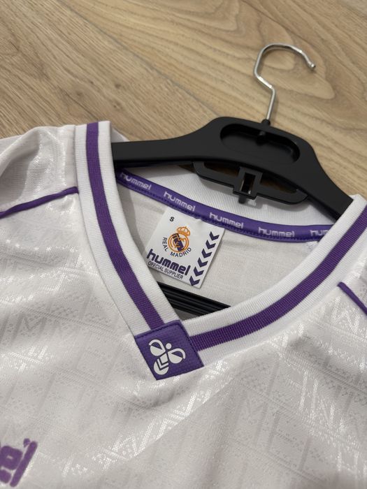Tricou de fotbal Real Madrid Hummel Gica Hagi Gheorghe Hagi 10 marime S nou fara eticheta