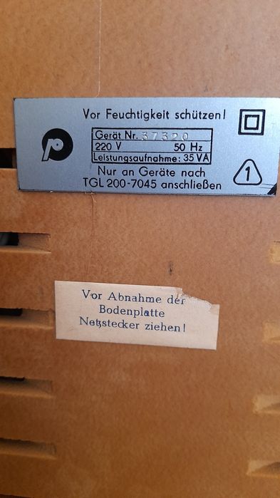 Pickup belcanto,1010 anii 70