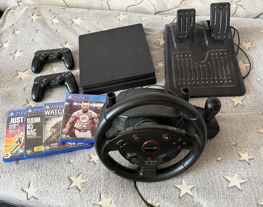 Продам ПС4 PS4 слим на 1тб
