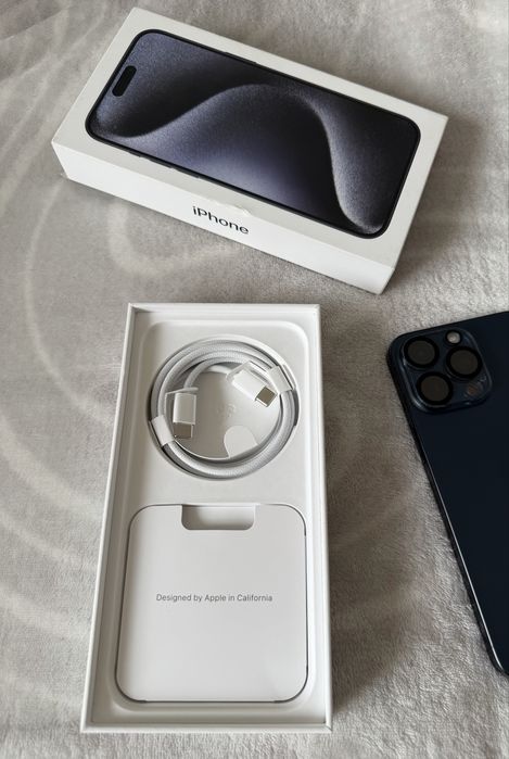Iphone 15 Pro max 256GB Blue Titanium