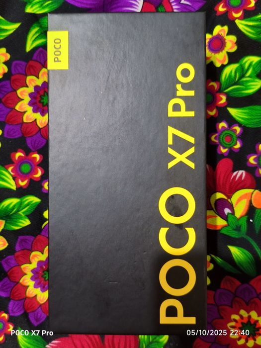 Poco x7 pro 12/512GB