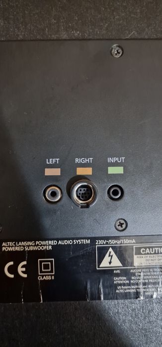 Sistem 2.1 Altec Lansing