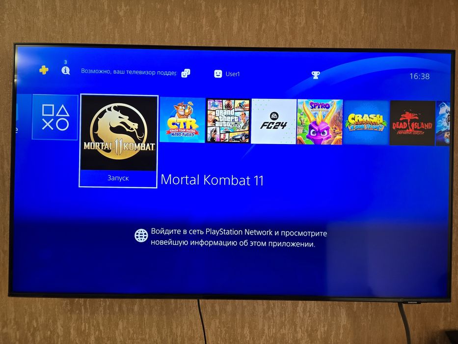 PS4 PRO 20 Игр Записано Новая модель Полный комплект