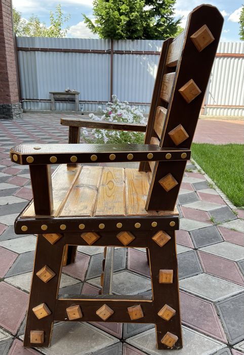 Стул деревянный, самодельный