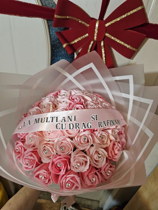 Buchete flori de sapun