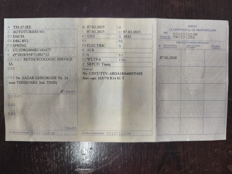 Dacia Spring EXTREME 65