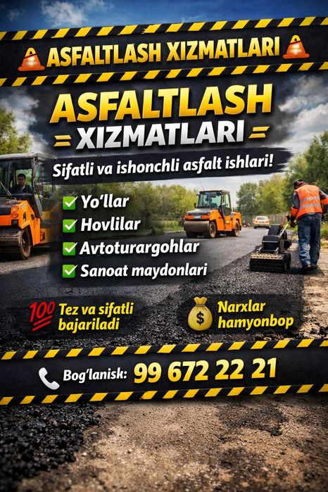 Asfaltlash xizmati