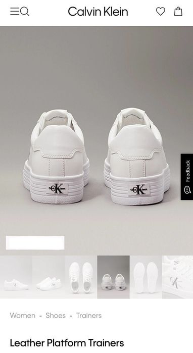 Calvin Klein женские кеды