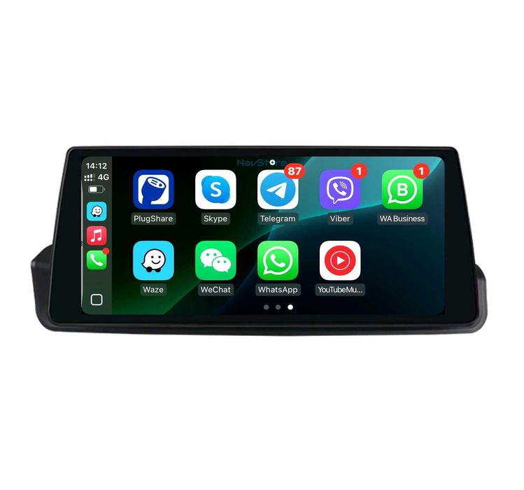 Navigatie Android Dedicata BMW Seria3 E90 (2004-2013), Carplay, 8GB