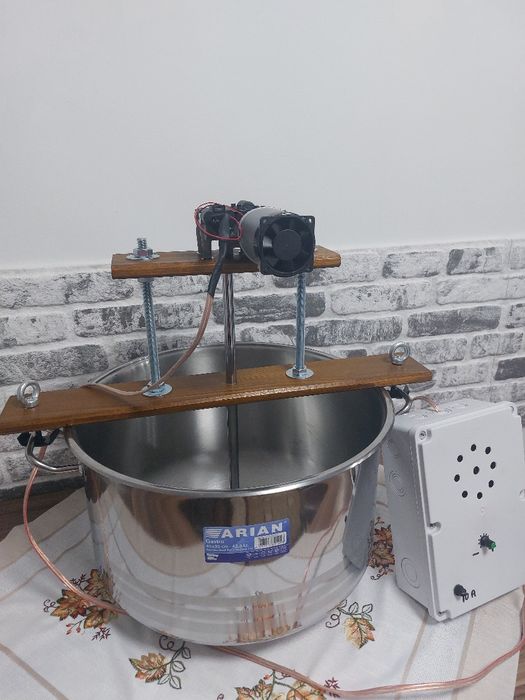 Mixer automat inox pentru gemuri zacusca bulion ketchup etc