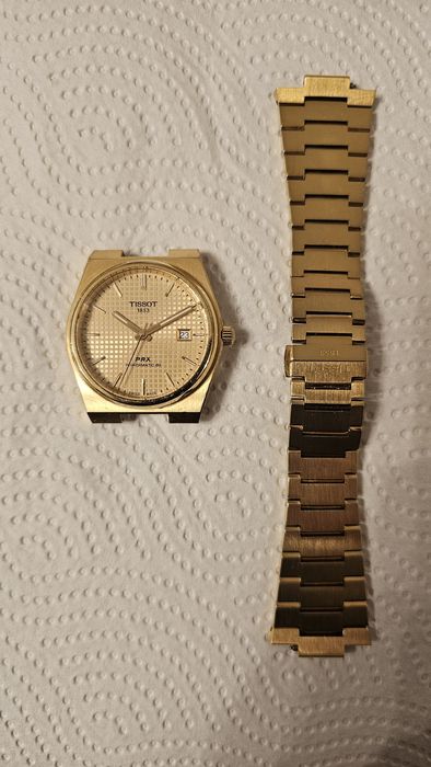 Tissot PRX POWERMATIC 80 GOLD seiko   omega  longines rolex  tissot