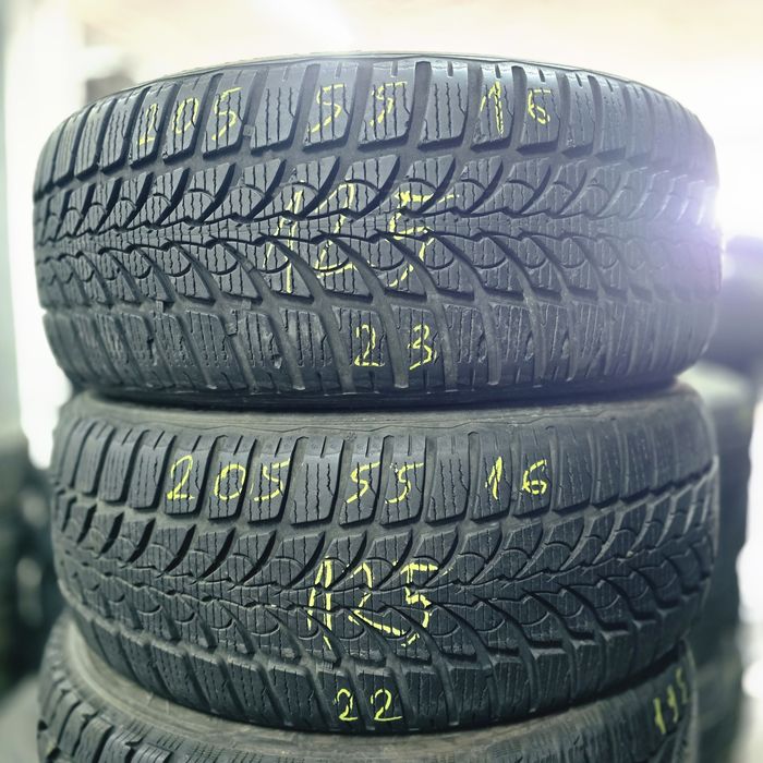 2x 205/55/16 M+S KELLY 2022 Stare excelentă