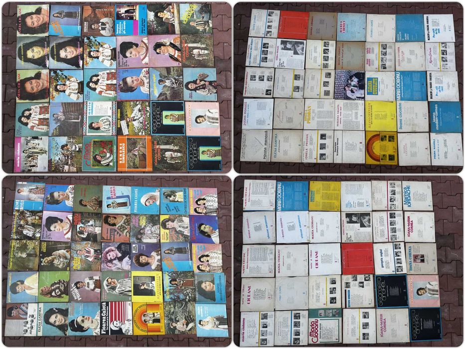Colectie discuri vinil - aprox 300 discuri