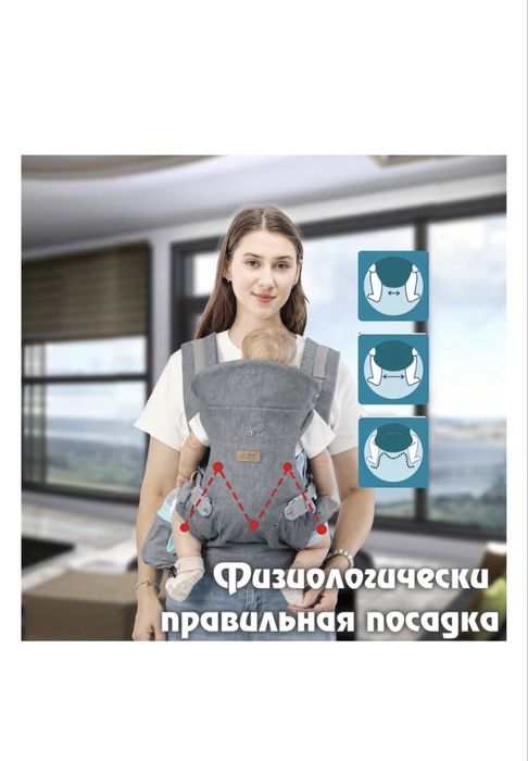 Эргорюкзак кенгуру для мальшей