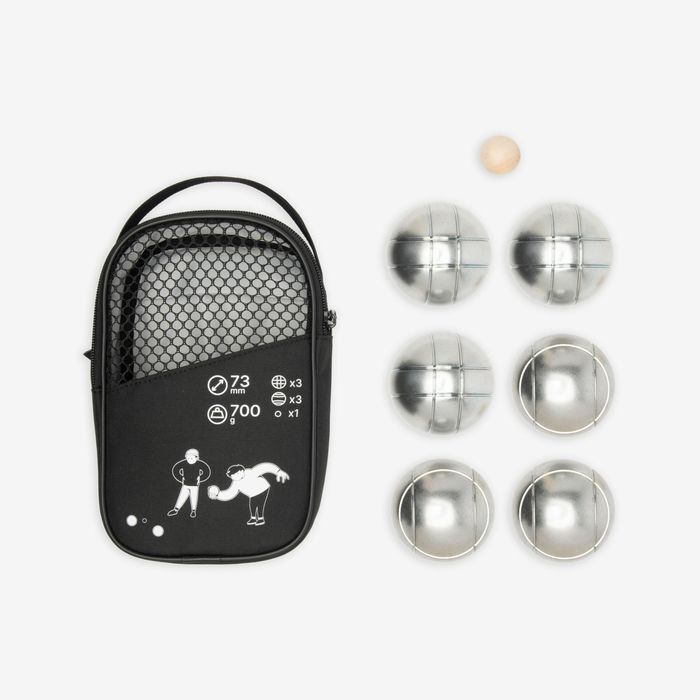 Set 6 bile 100 petanque Agrement - No - produs resigilat Decathlon