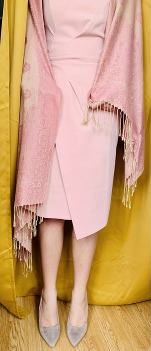 Rochie asimetrica de cocktail/costum, 36