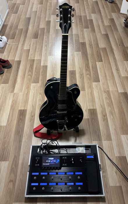 Chitara Electrica Gretsch G2420T HB Streamliner MidSap & Pedala / Procesor Helix Line6 Chitara Electrica , Stare Excelentă
