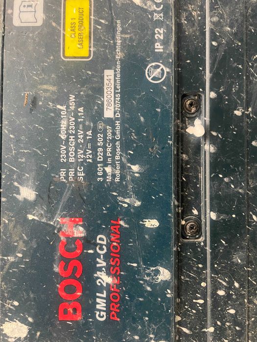 Radio Profesional de Santier BOSCH GML24 V-CD