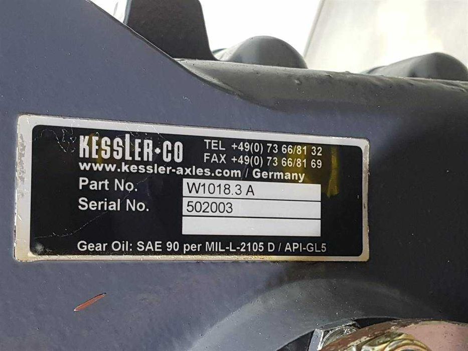 Transmisie Kessler+CO W1018.3A - Piese de schimb Kessler+CO