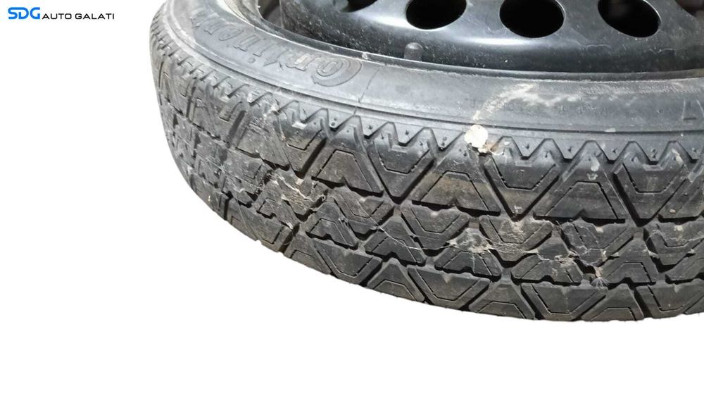 Roata Janta Tabla Rezerva Slim 115 70 16 R16 ET41 Continental Opel Astra H 2004 - 2010 Cod 2160115 [M8319]