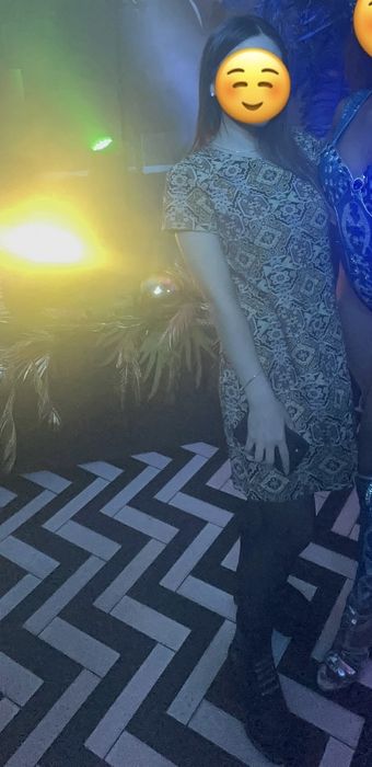 Платье ZARA с восточным принтом