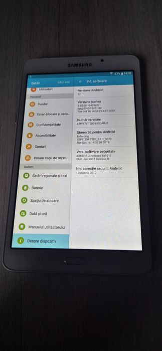 Tableta samsung tab A