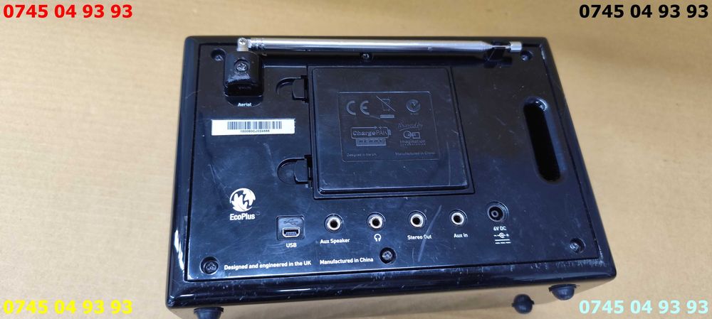 radio PURE EVOKE flow nu stiu starea ca nu are acumulator