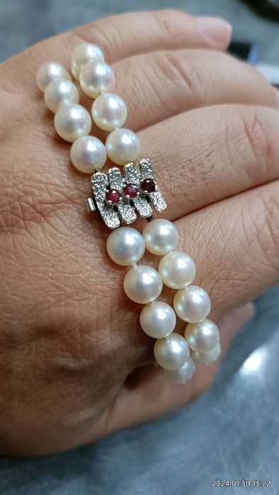 Vind brățară din aur 14kt cu perle Akoya