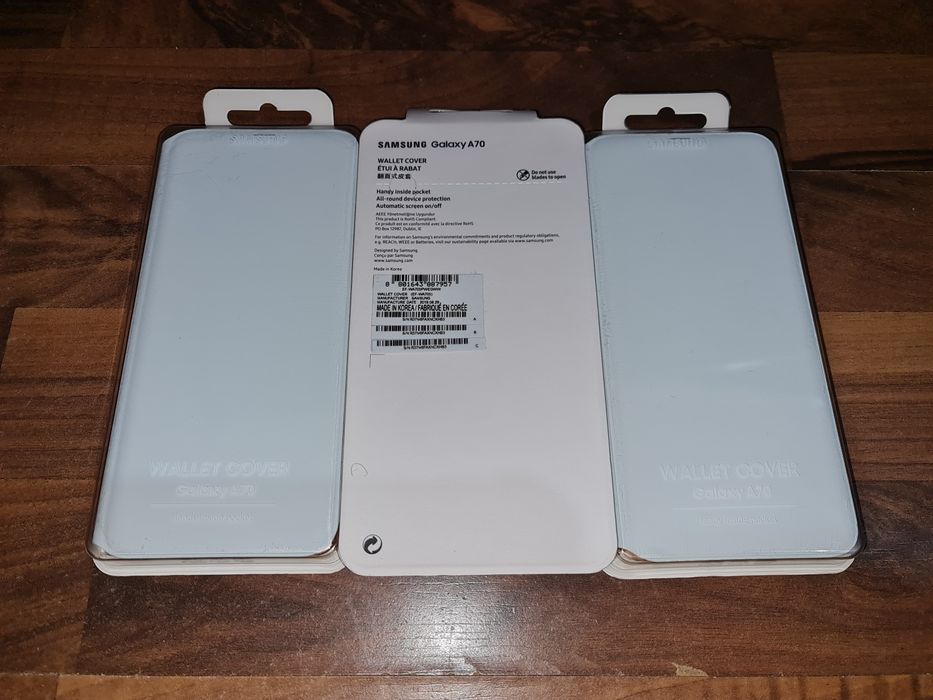 Husa flip smart activa originala Samsung Wallet Cover Galaxy A70 A705