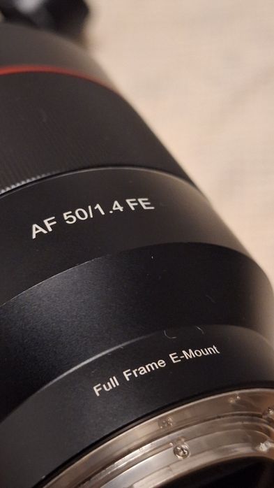 Vand Obiectiv Samyang 50 mm F1.4