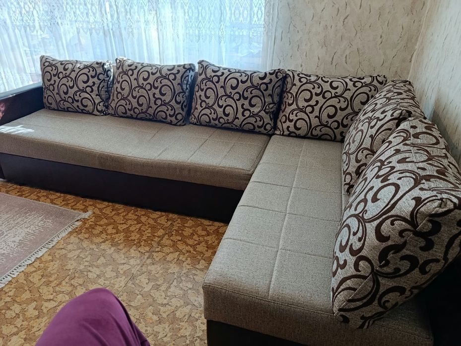 Комфортен Ъглов диван