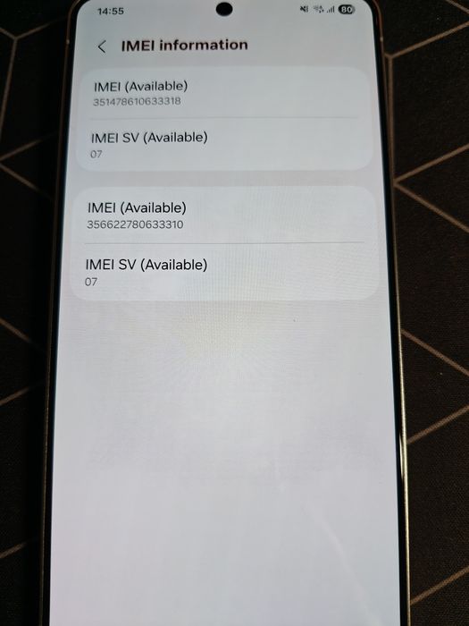 V/S Samsung S25 Edge 256 & 12 GB Silver/NOU