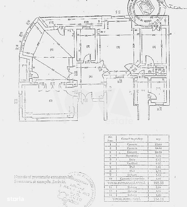 De închiriat: apartament 4 camere stradal- pretabil birou - Cotroceni
