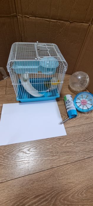 Клетка для хомяка б/у